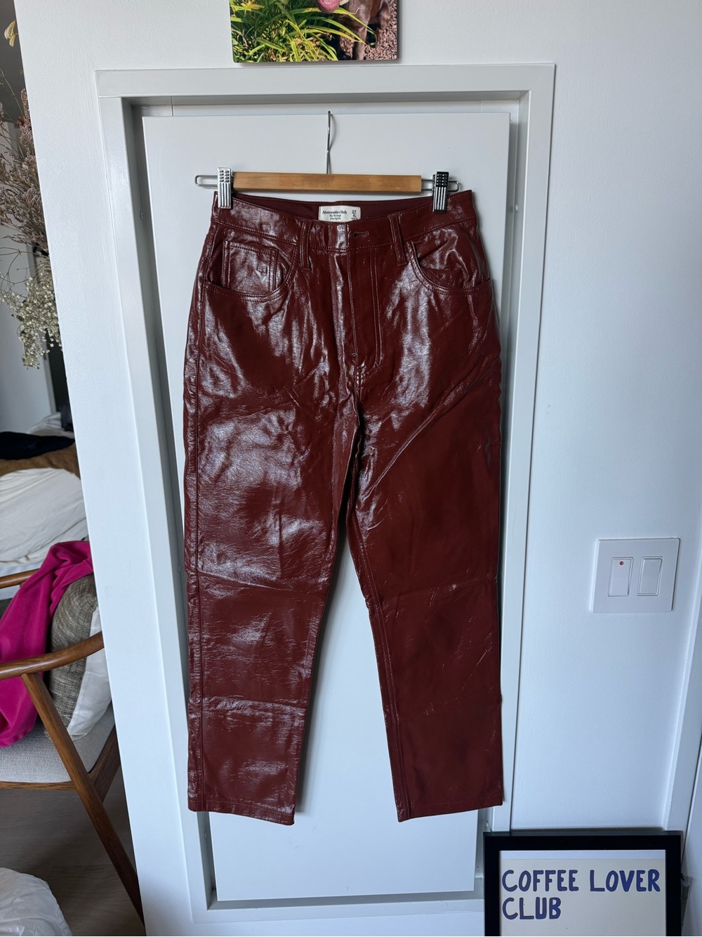Abercrombie Leather Pants